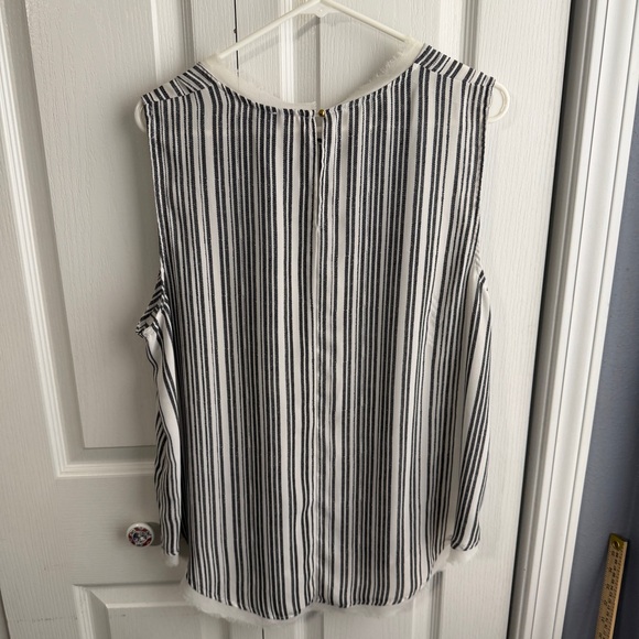 Who What Wear black white striped tank size XXL - Picture 5 of 5
